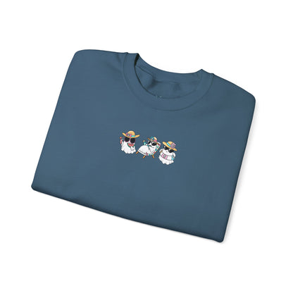 Beach Ghosts Sweatshirt – Cute Coastal Halloween Vibes