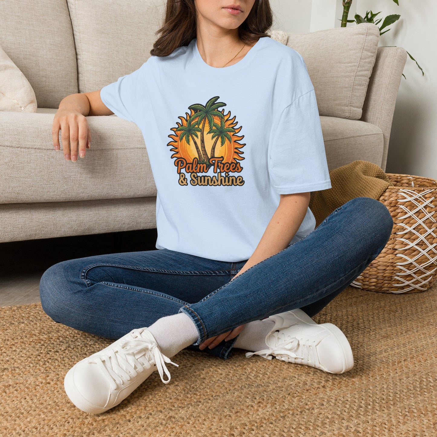 PALM TREES & SUNSHINE TEE