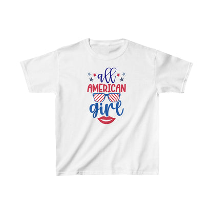  White "All American Girl" T-shirt 