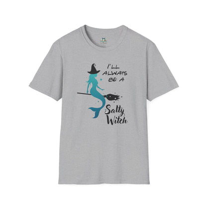 I’ll Always Be a Salty Witch T-Shirt | Coastal Halloween Mermaid Te
