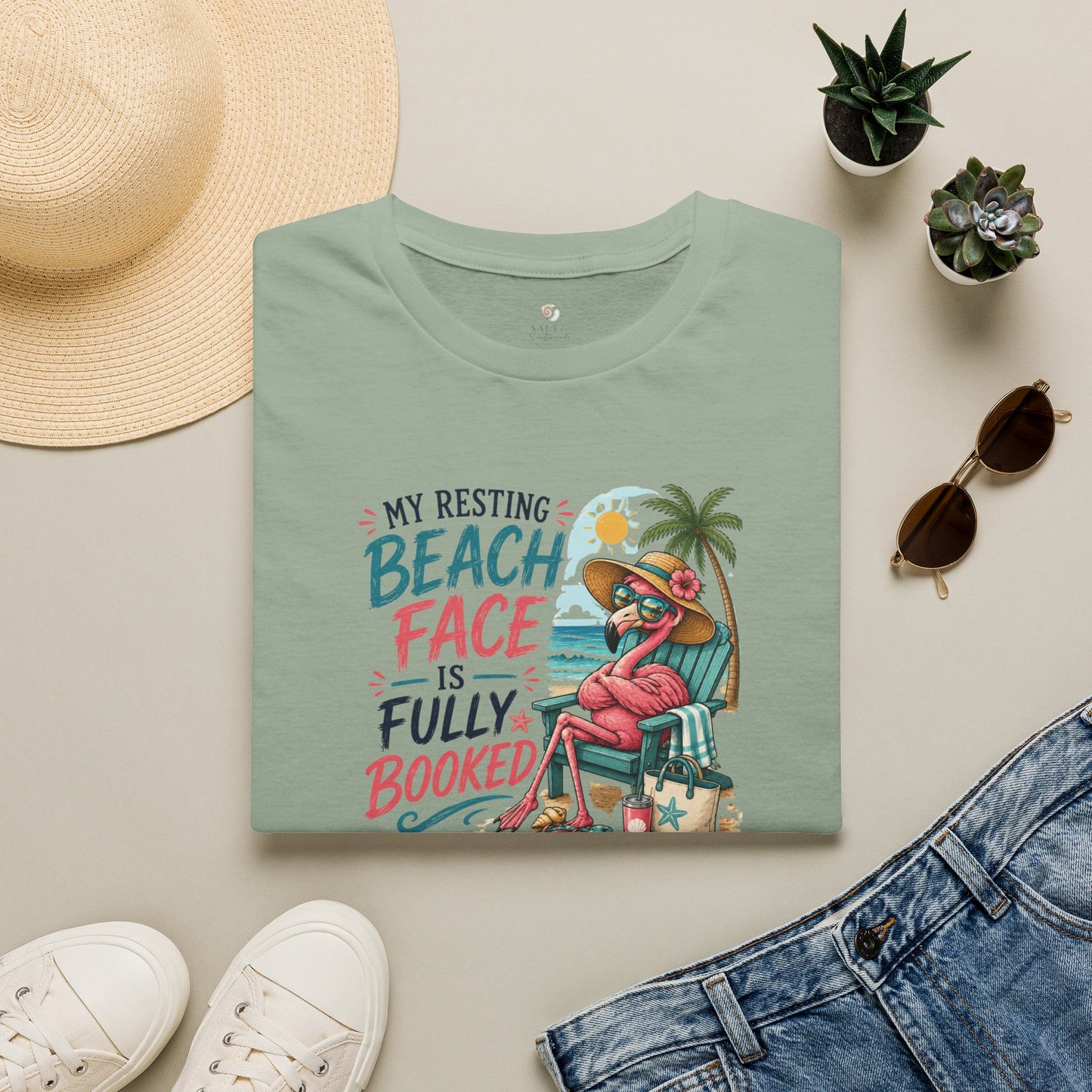 BEACH FACE TEE