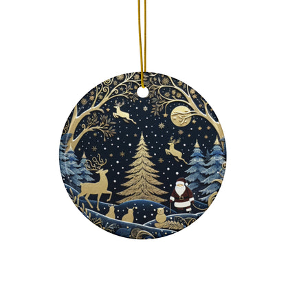 Christmas| Enchanting Christmas Ceramic Ornament