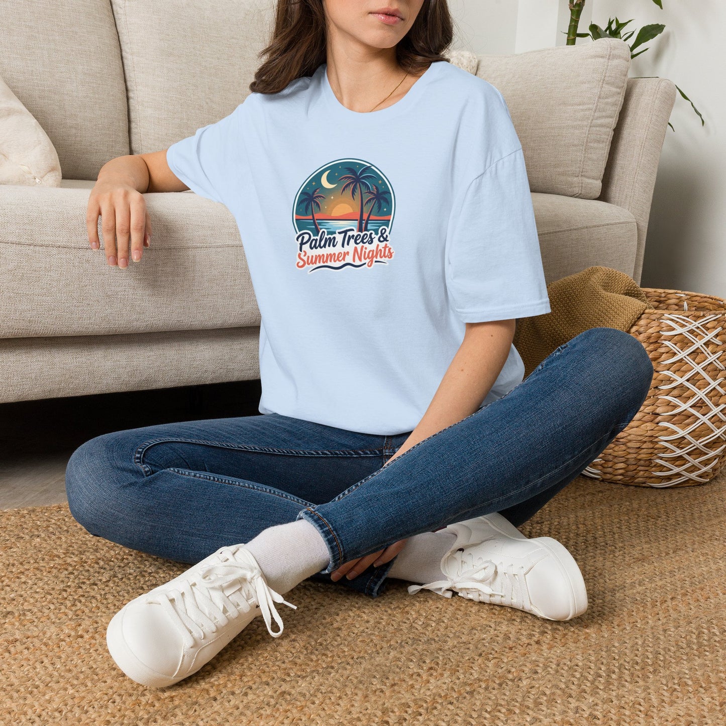 PALM TREES & SUMMER NIGHTS TEE
