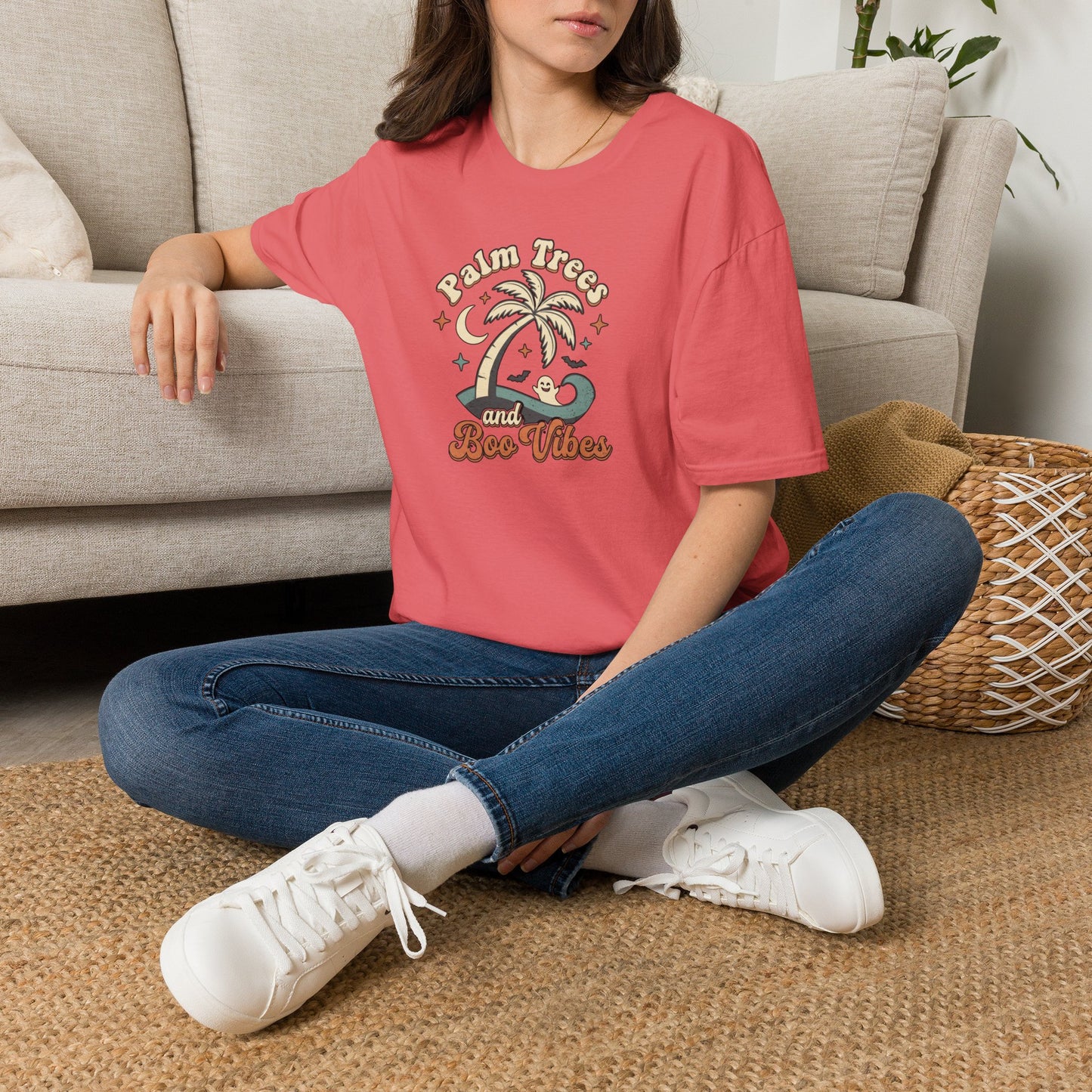 PALM TREE BOO TEE