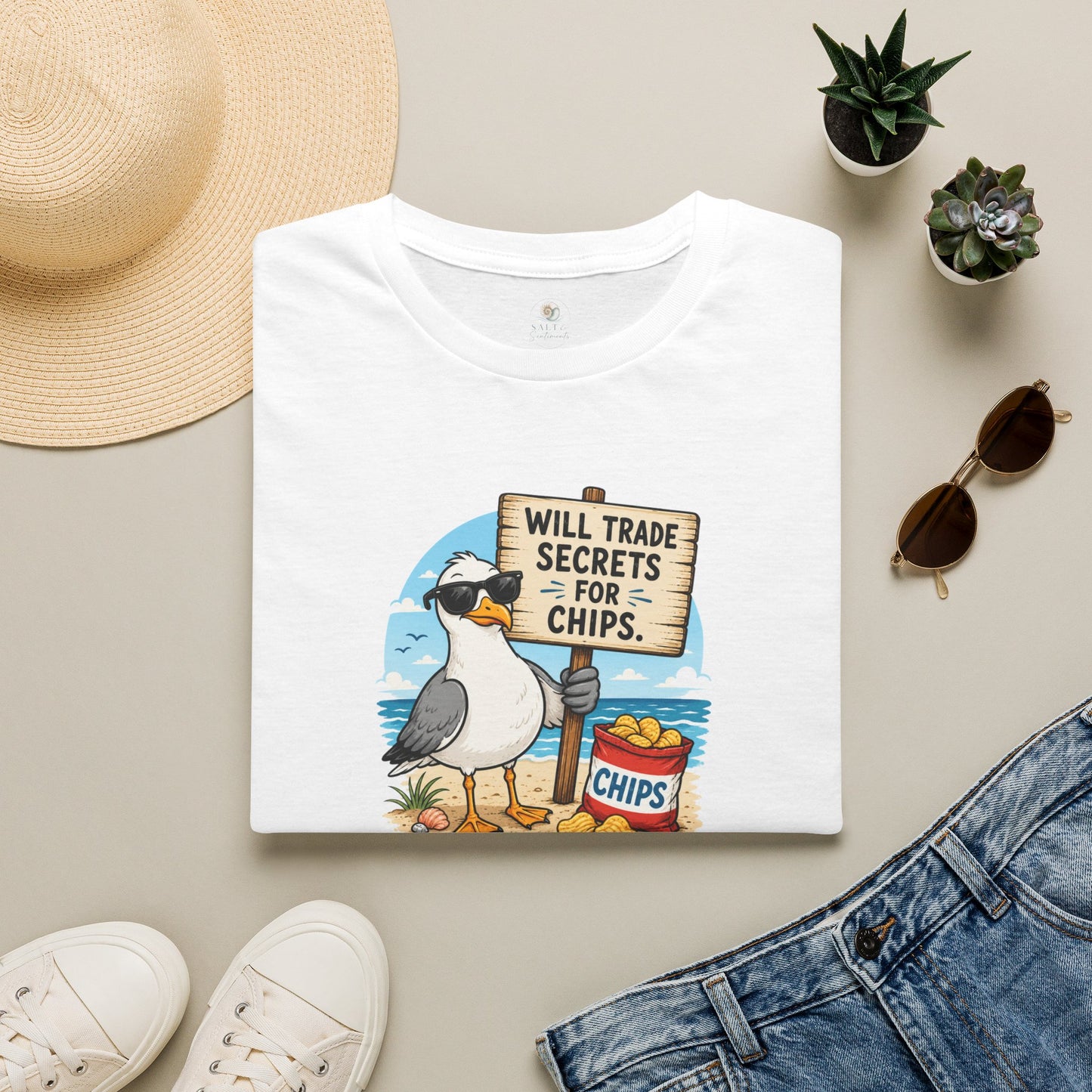 TRADING SECRETS 4 CHIPS TEE