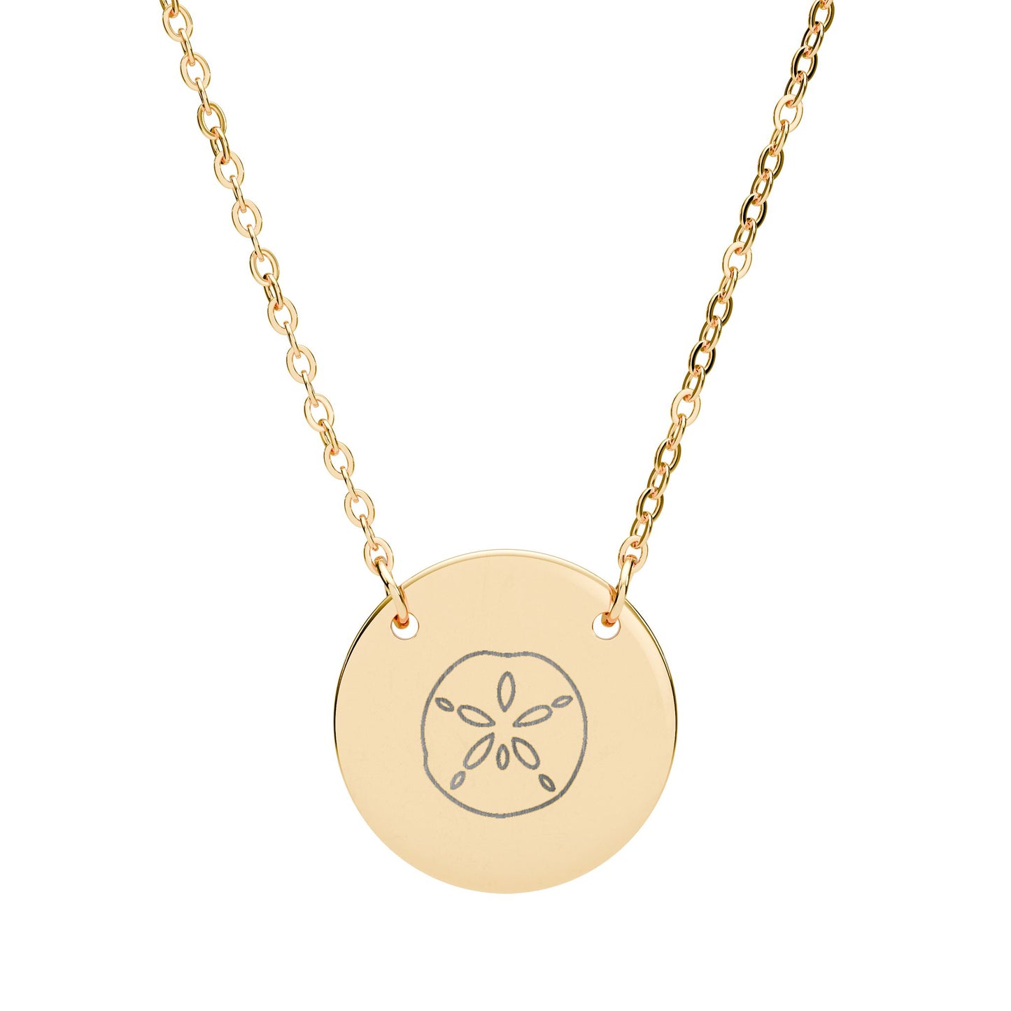 COASTAL SAND DOLLAR NECKLACE
