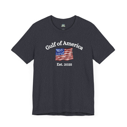 Unisex USA flag t-shirt perfect for 4th of July and summer