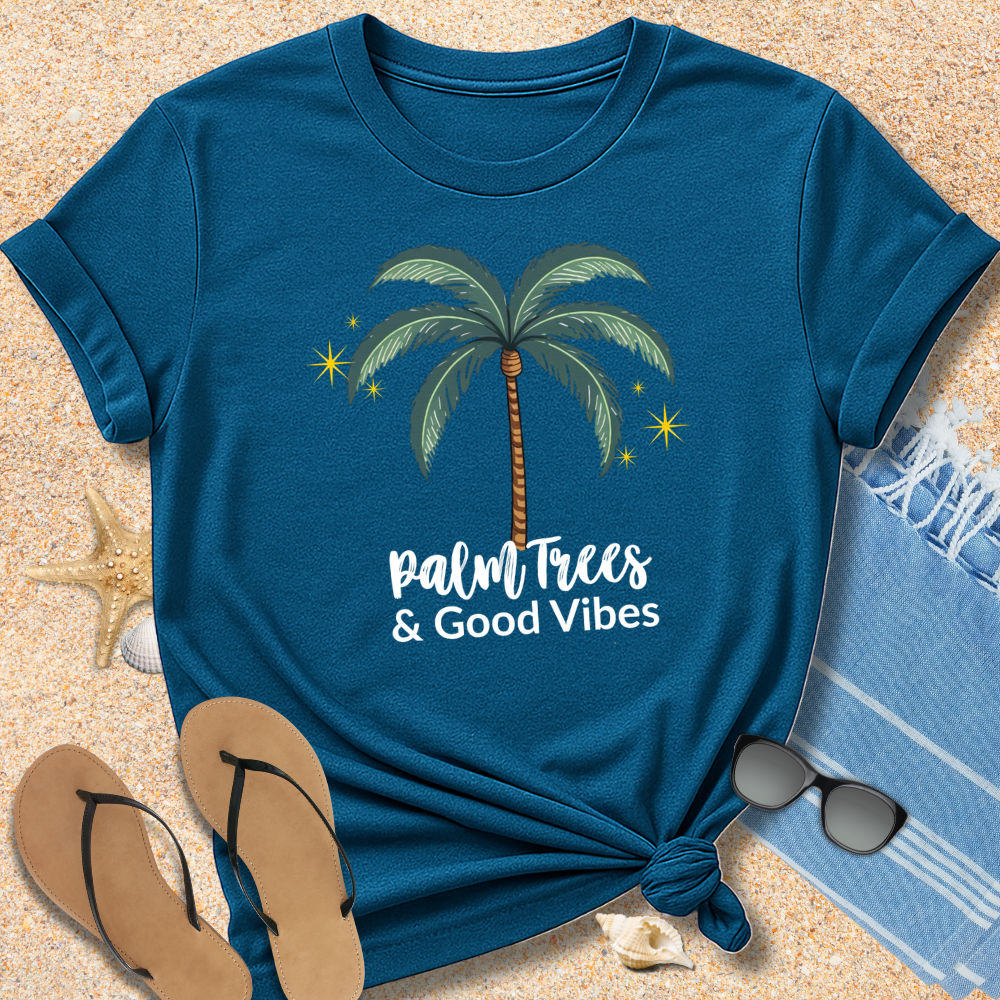 PALM TREES & GOOD VIBES TEE