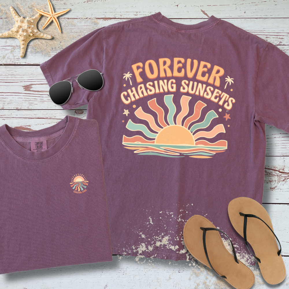 FOREVER CHASING SUNSETS TEE
