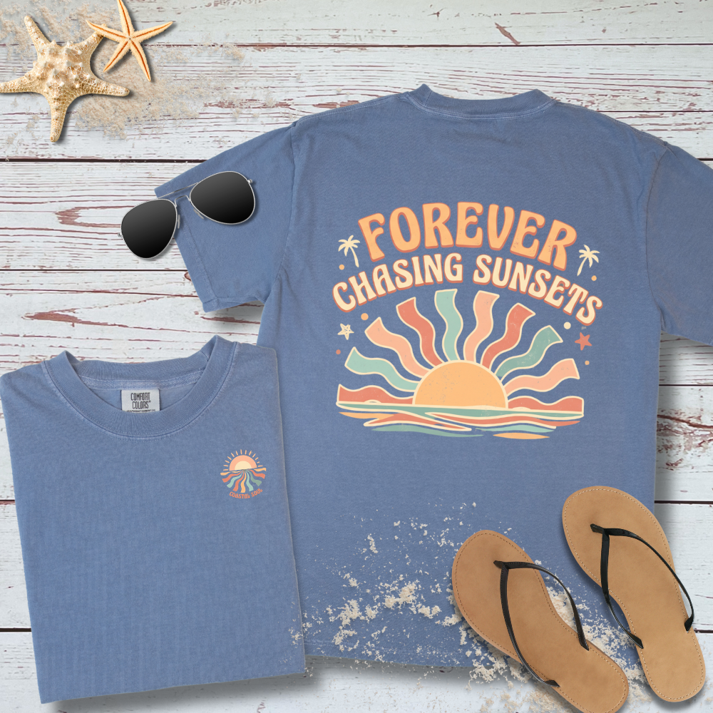 FOREVER CHASING SUNSETS TEE