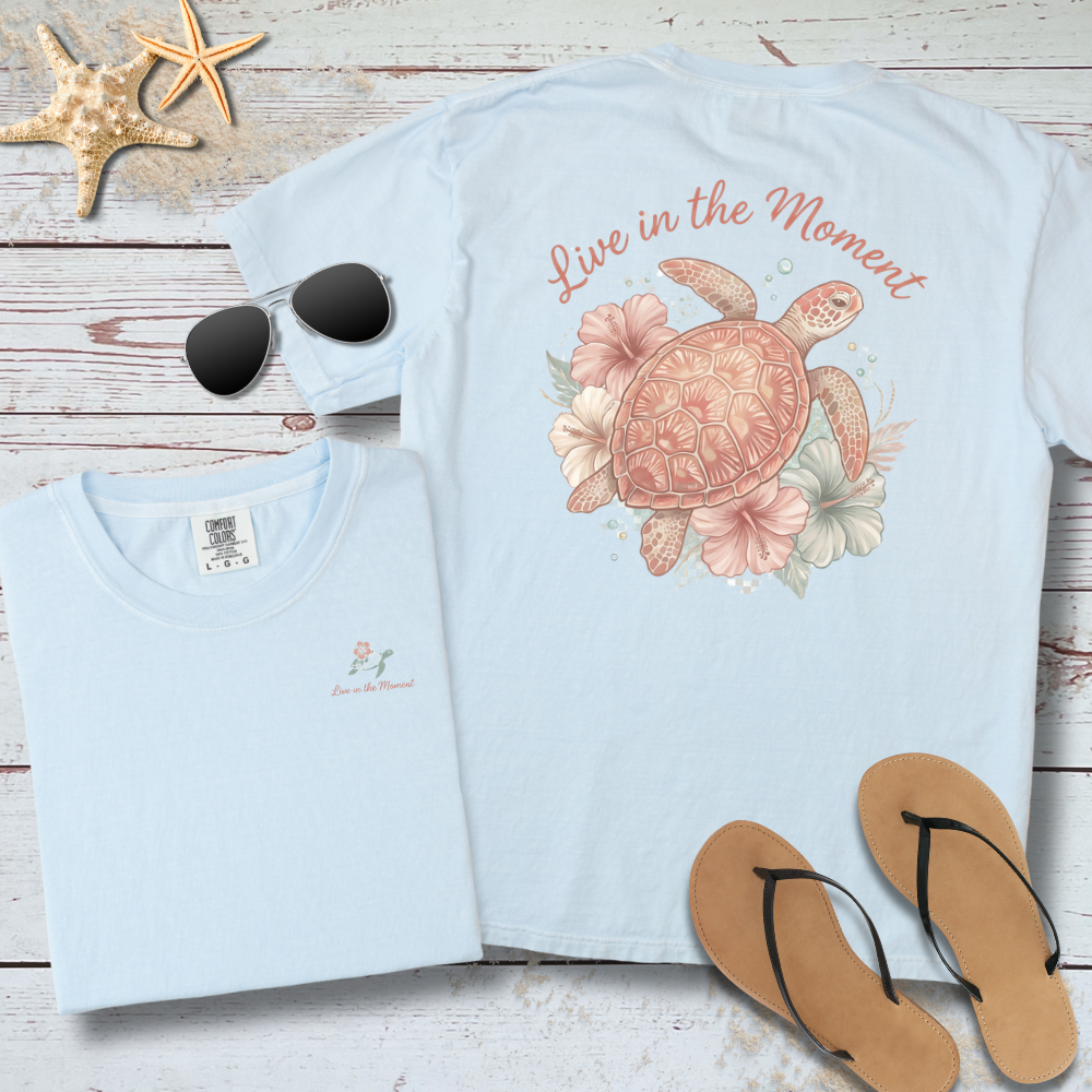 LIVE IN THE MOMENT TEE