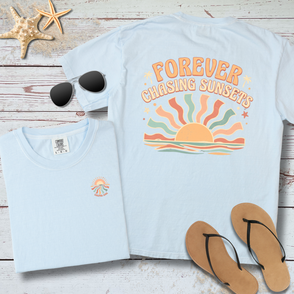 FOREVER CHASING SUNSETS TEE