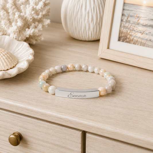 PERSONALIED BEACHY BOHO BRACELET
