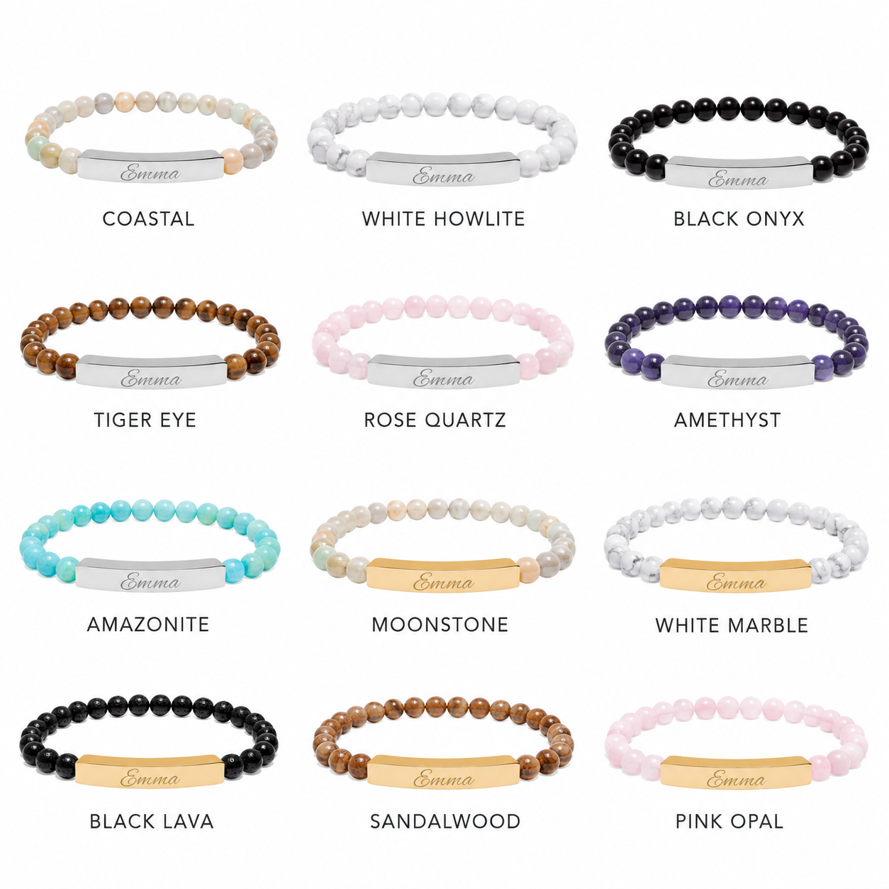 PERSONALIED BEACHY BOHO BRACELET