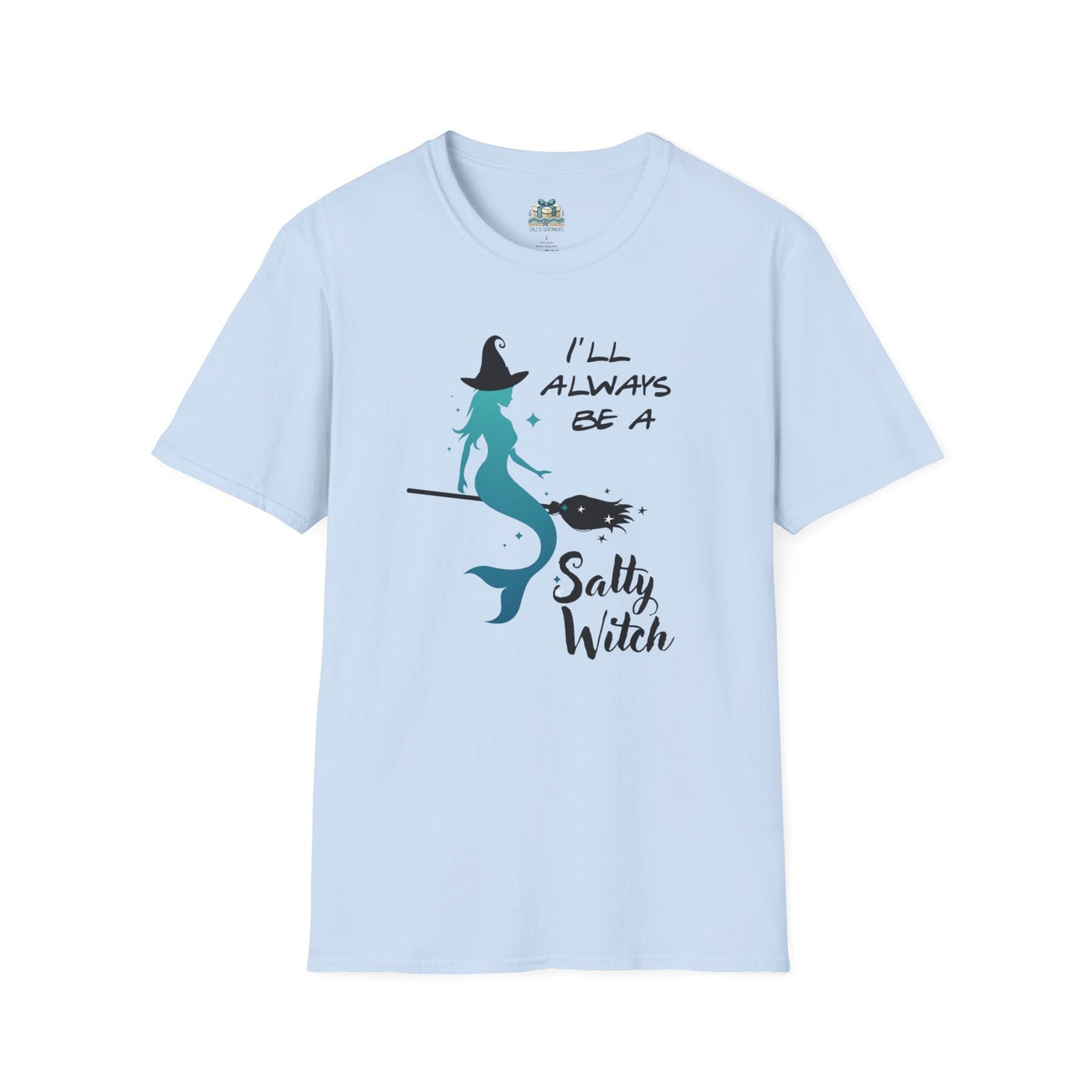 I’ll Always Be a Salty Witch T-Shirt | Coastal Halloween Mermaid Te
