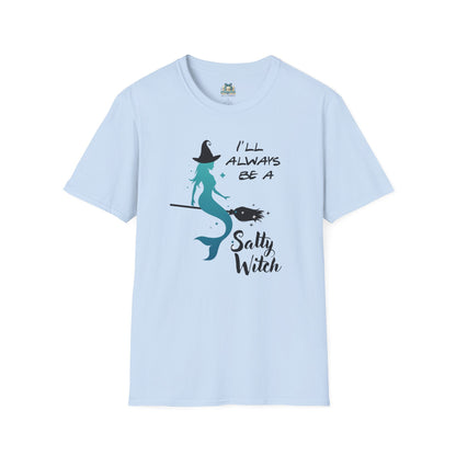 I’ll Always Be a Salty Witch T-Shirt | Coastal Halloween Mermaid Te