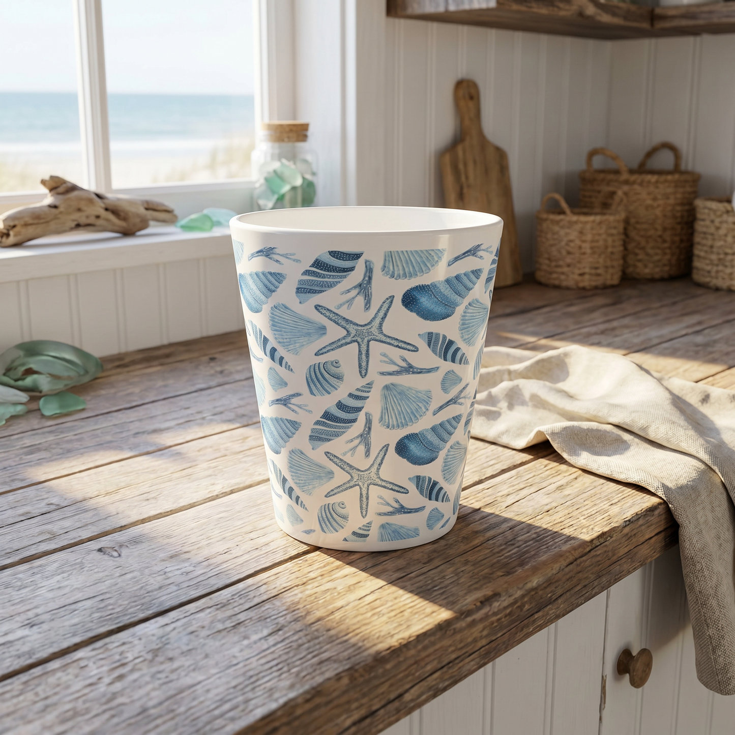 SEA SHELLS LATTE MUG
