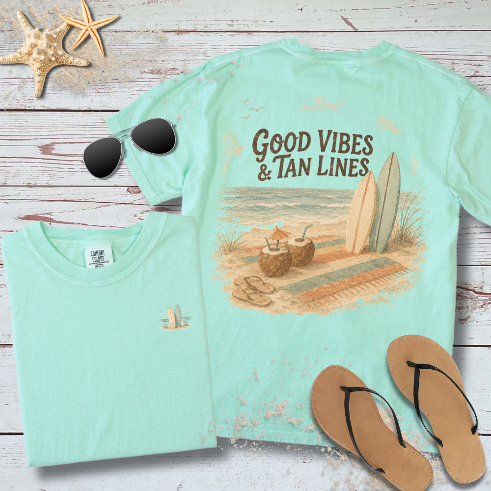 GOOD VIBES & TAN LINES