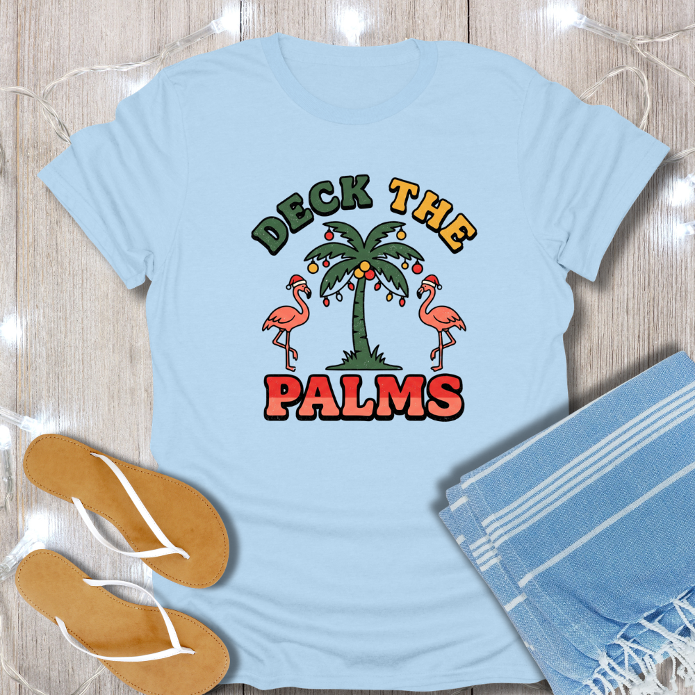 DECK THE PALMS TEE