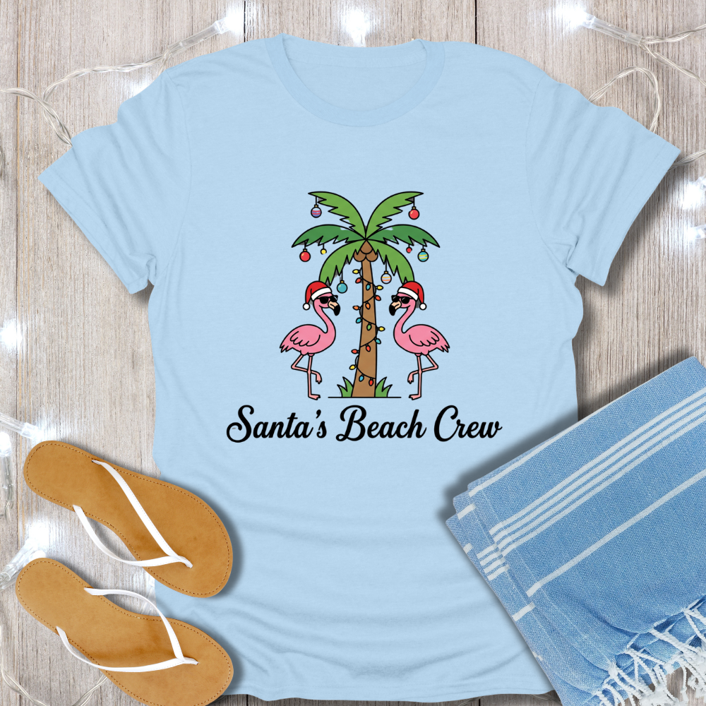 SANTA'S BEACH CREW TEE