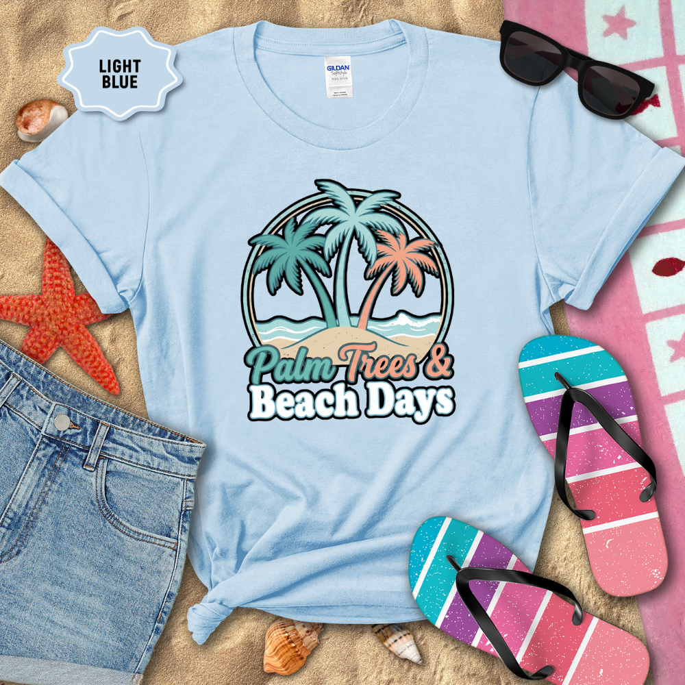 PALM TREES & BEACH DAYS TEE