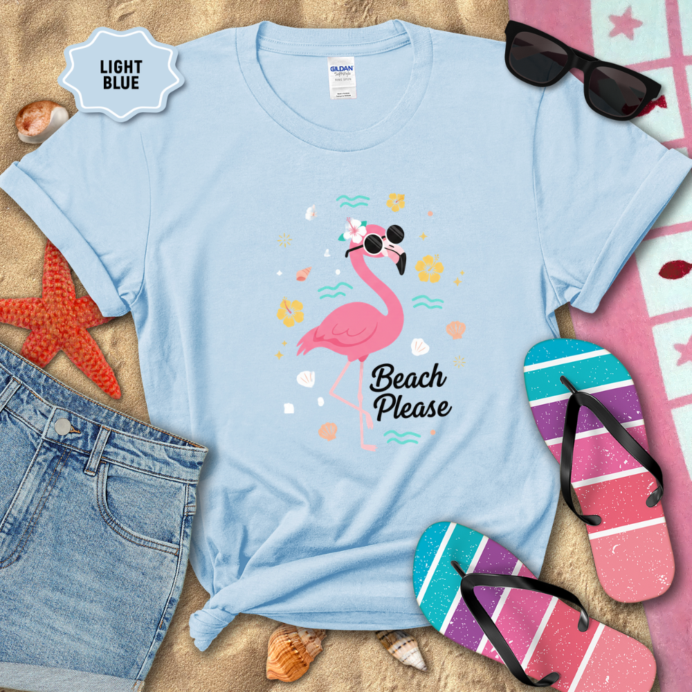 FLAMINGO BEACH PLEASE TEE