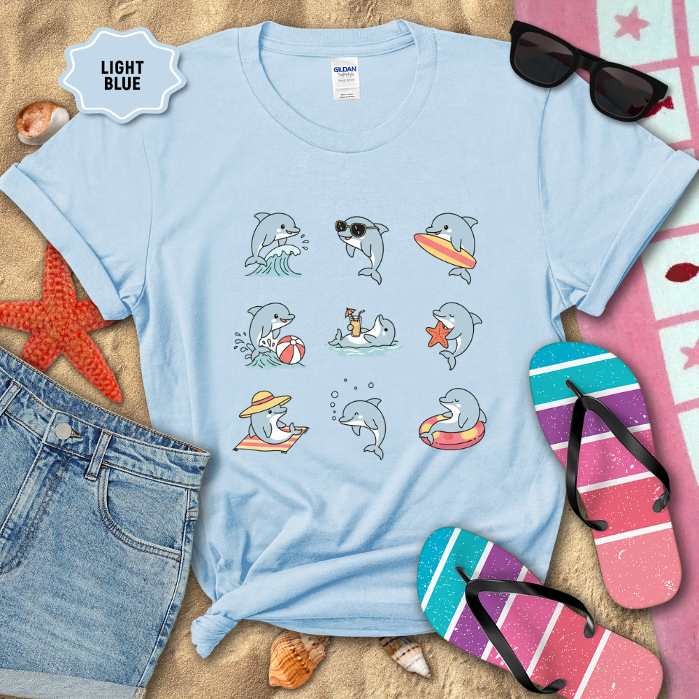 DOLPHIN SHENANIGANS TEE