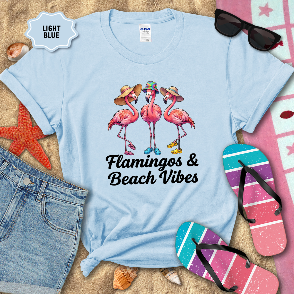 FLAMINGOS & BEACH VIBES TEES