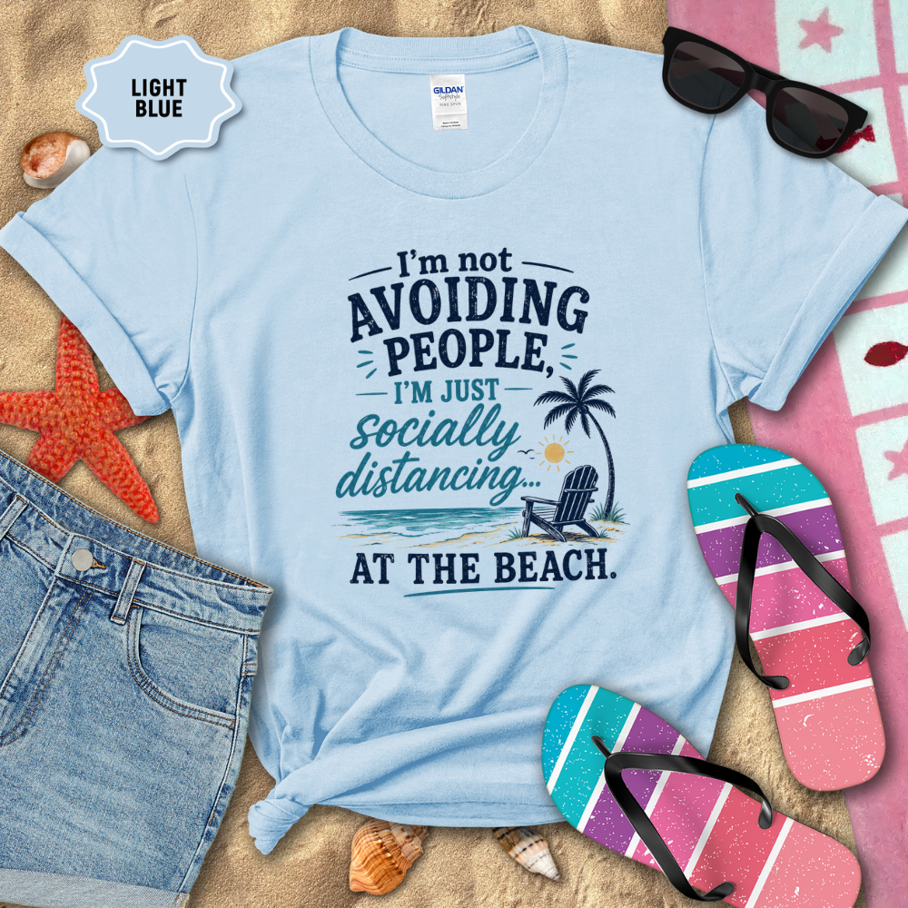 SOCIAL DISTANCE BEACH TEE