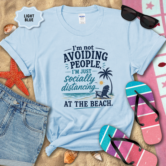 SOCIAL DISTANCE BEACH TEE