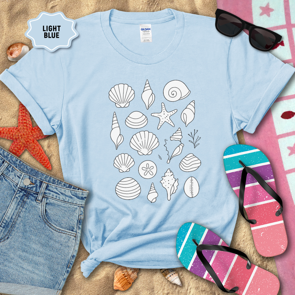 FULL OF SHELLS TEE