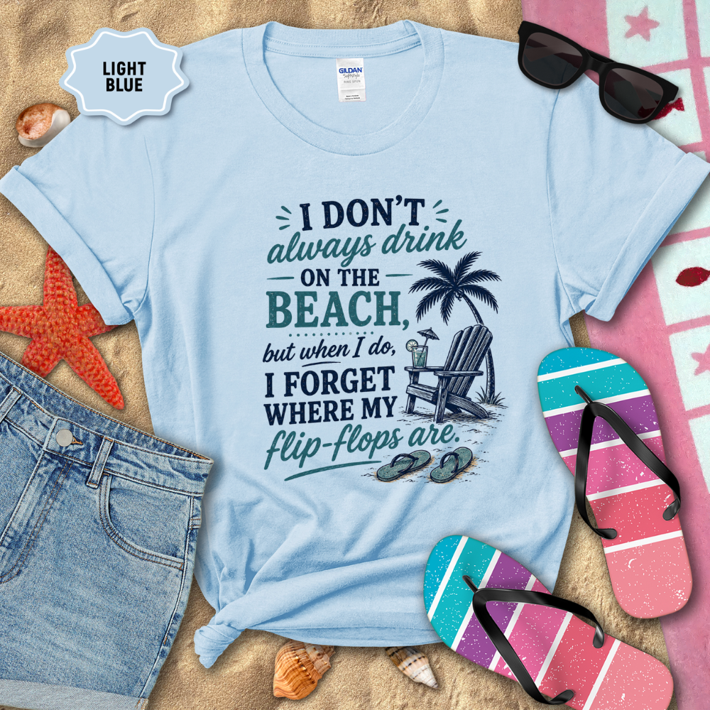 BEACH DRINKING TEE