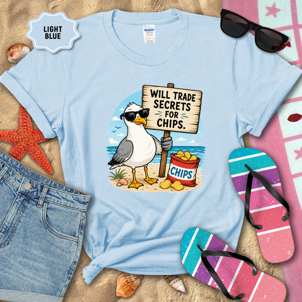 TRADING SECRETS 4 CHIPS TEE