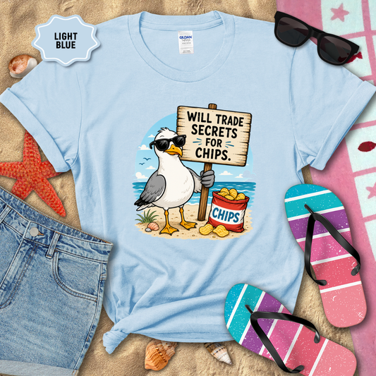 TRADING SECRETS 4 CHIPS TEE