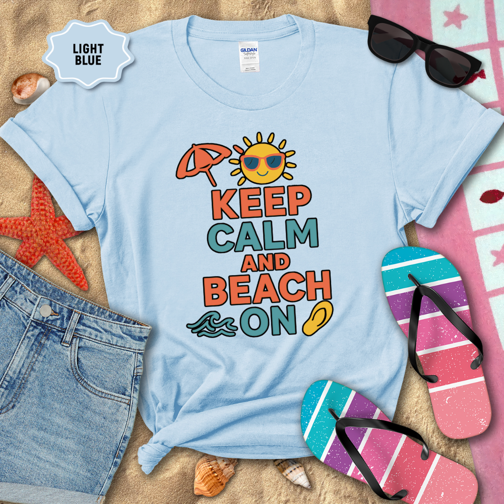 BEACH ON TEE