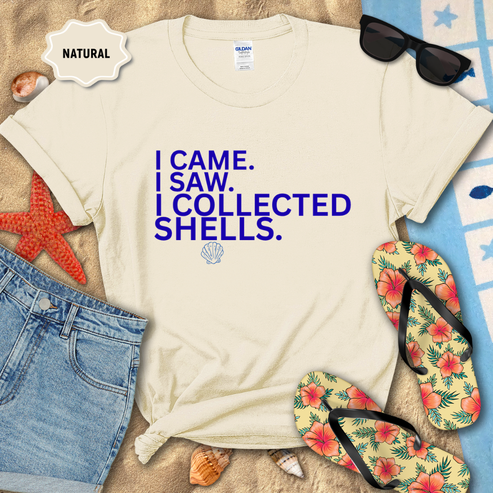 COLLECTED SEA SHELLS TEE