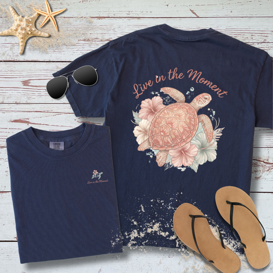 LIVE IN THE MOMENT TEE