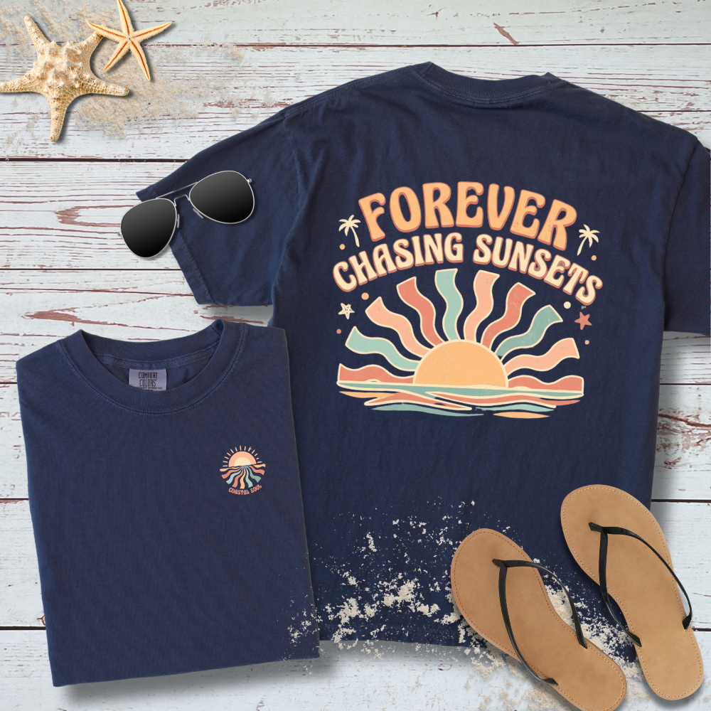FOREVER CHASING SUNSETS TEE