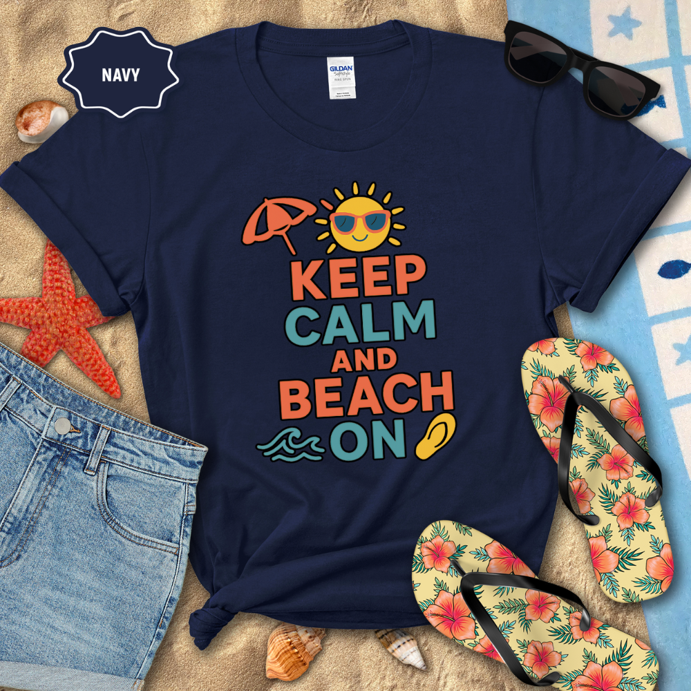 BEACH ON TEE