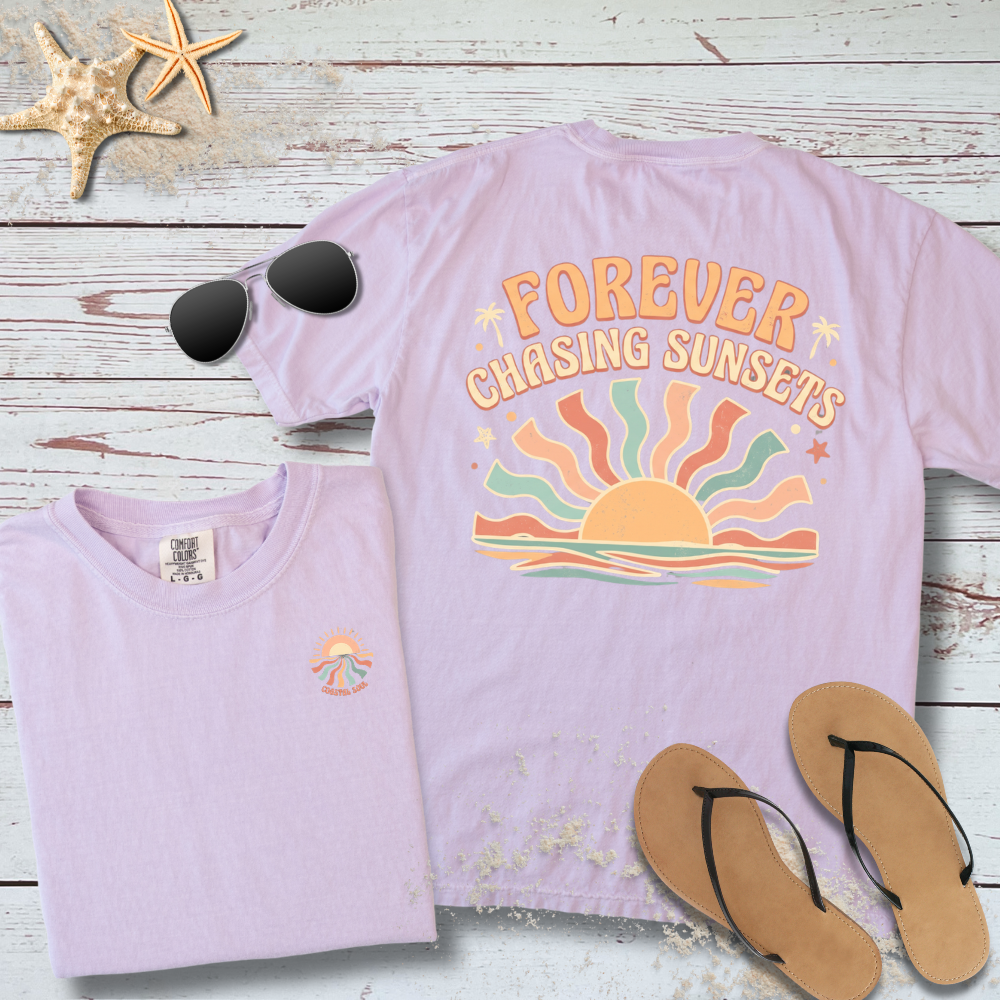 FOREVER CHASING SUNSETS TEE