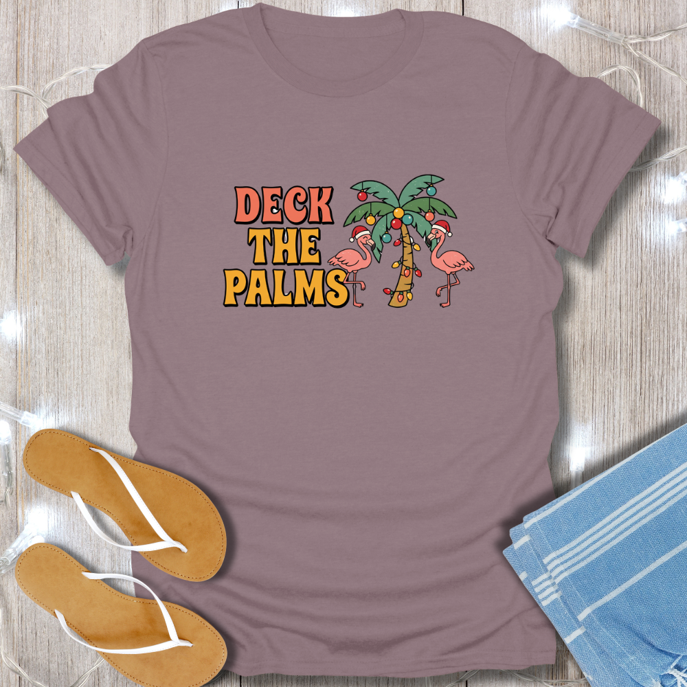 CHRISTMAS PALMS TEE