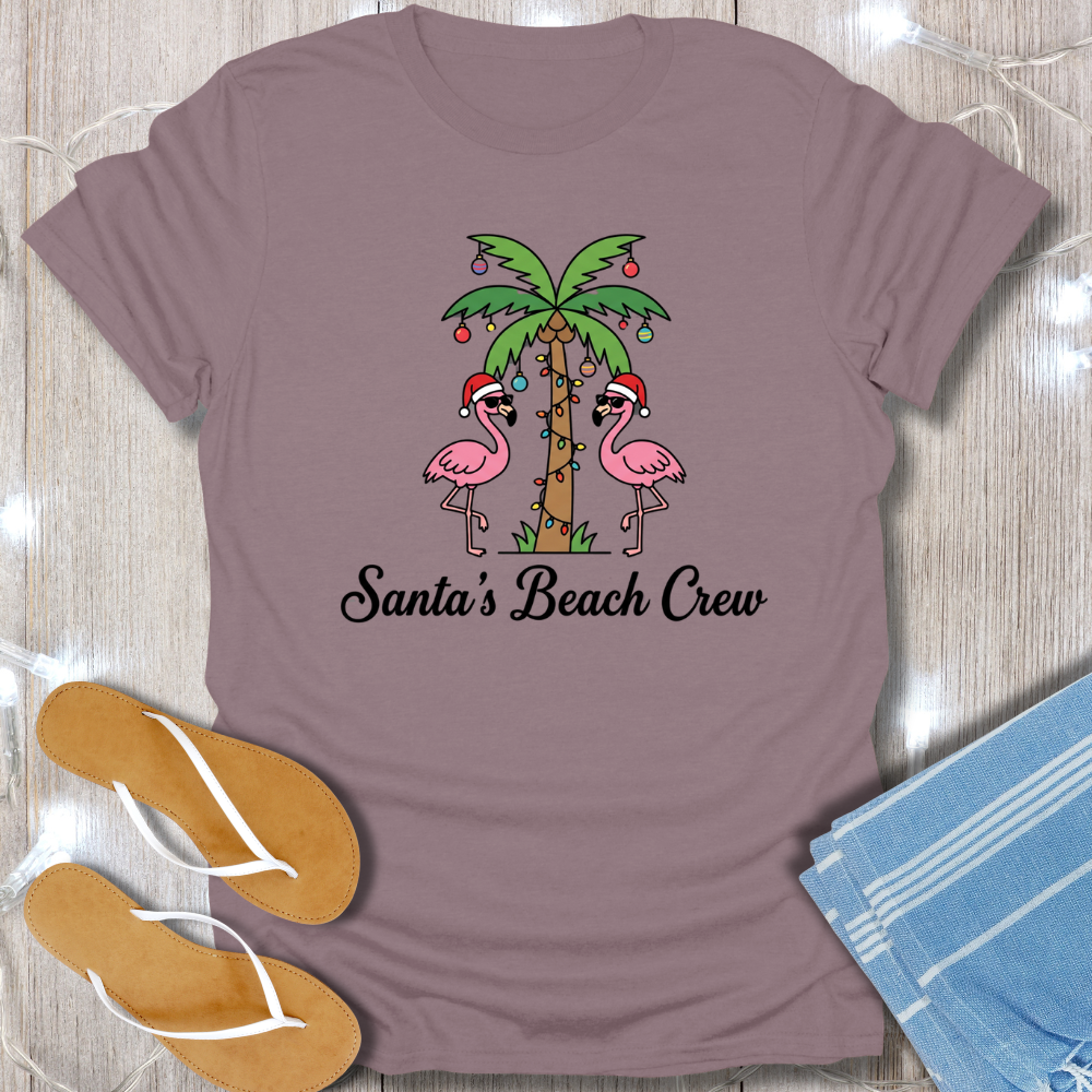 SANTA'S BEACH CREW TEE