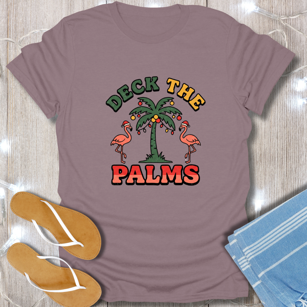 DECK THE PALMS TEE