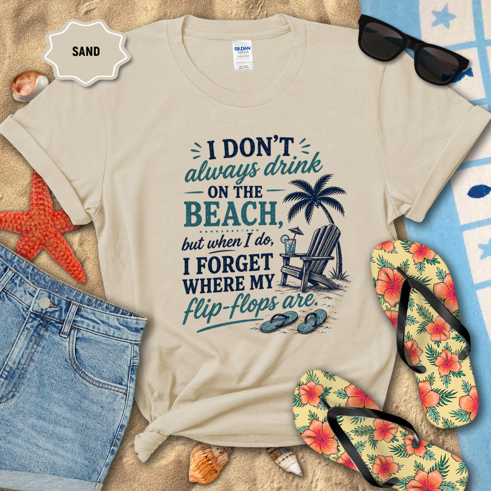BEACH DRINKING TEE