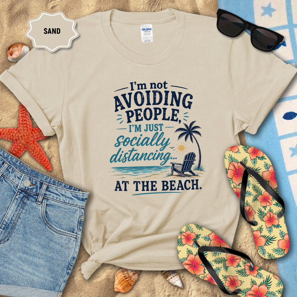 SOCIAL DISTANCE BEACH TEE