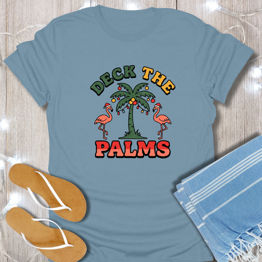 DECK THE PALMS TEE