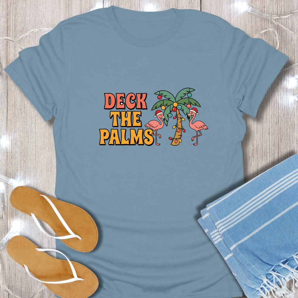 CHRISTMAS PALMS TEE