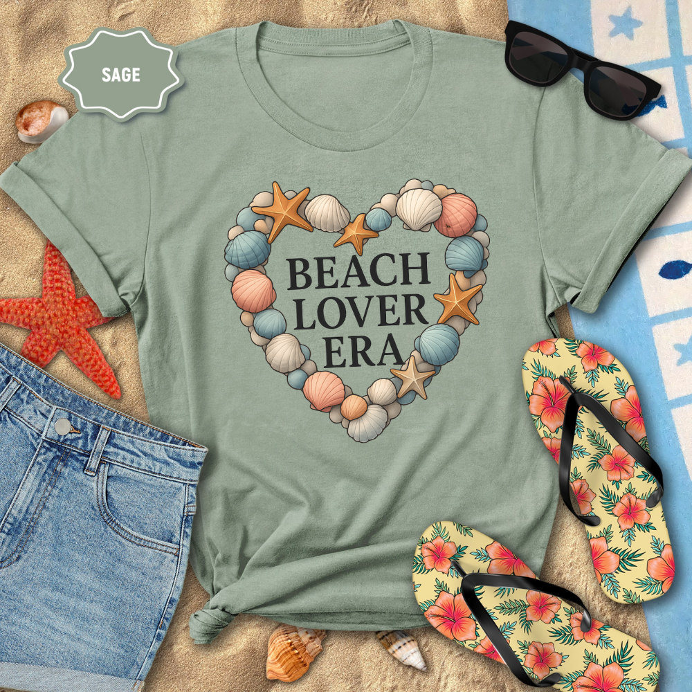BEACH LOVER ERA TEE