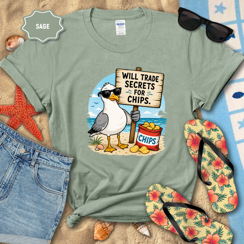 TRADING SECRETS 4 CHIPS TEE