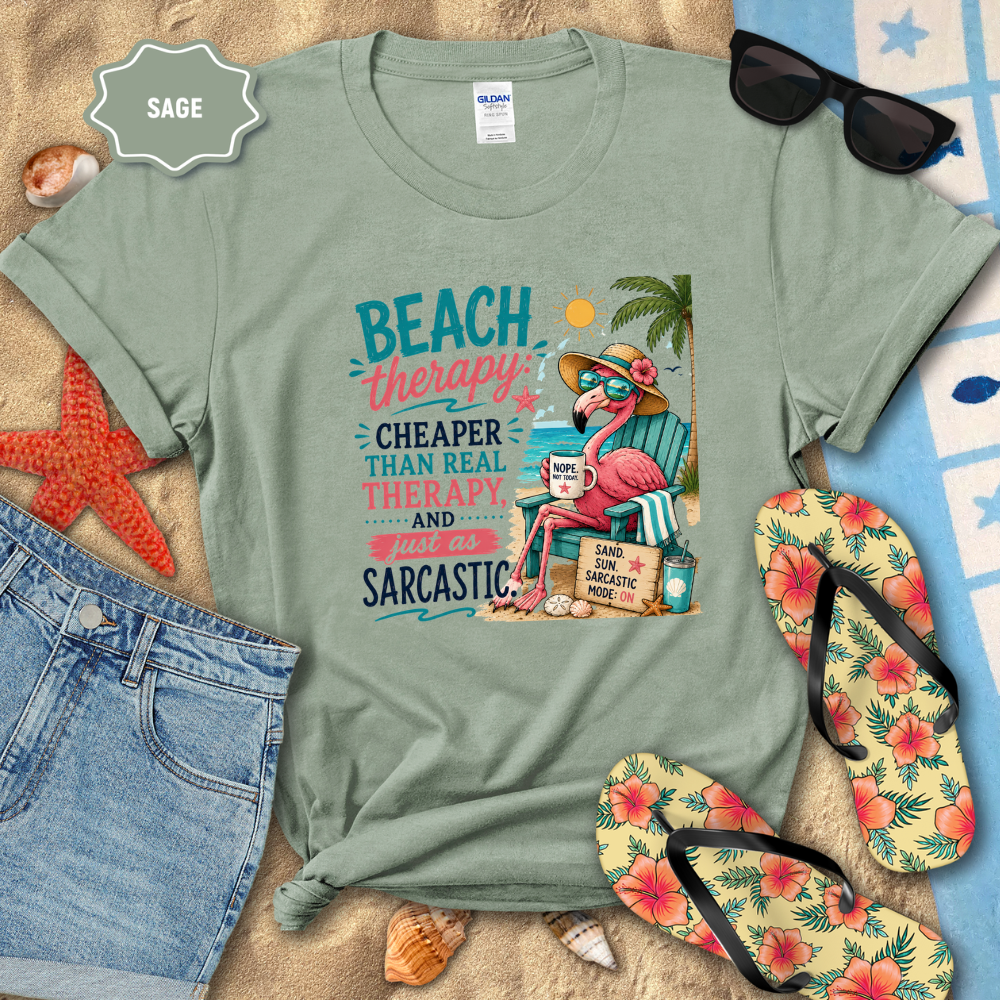 BEACH THERAPY TEE